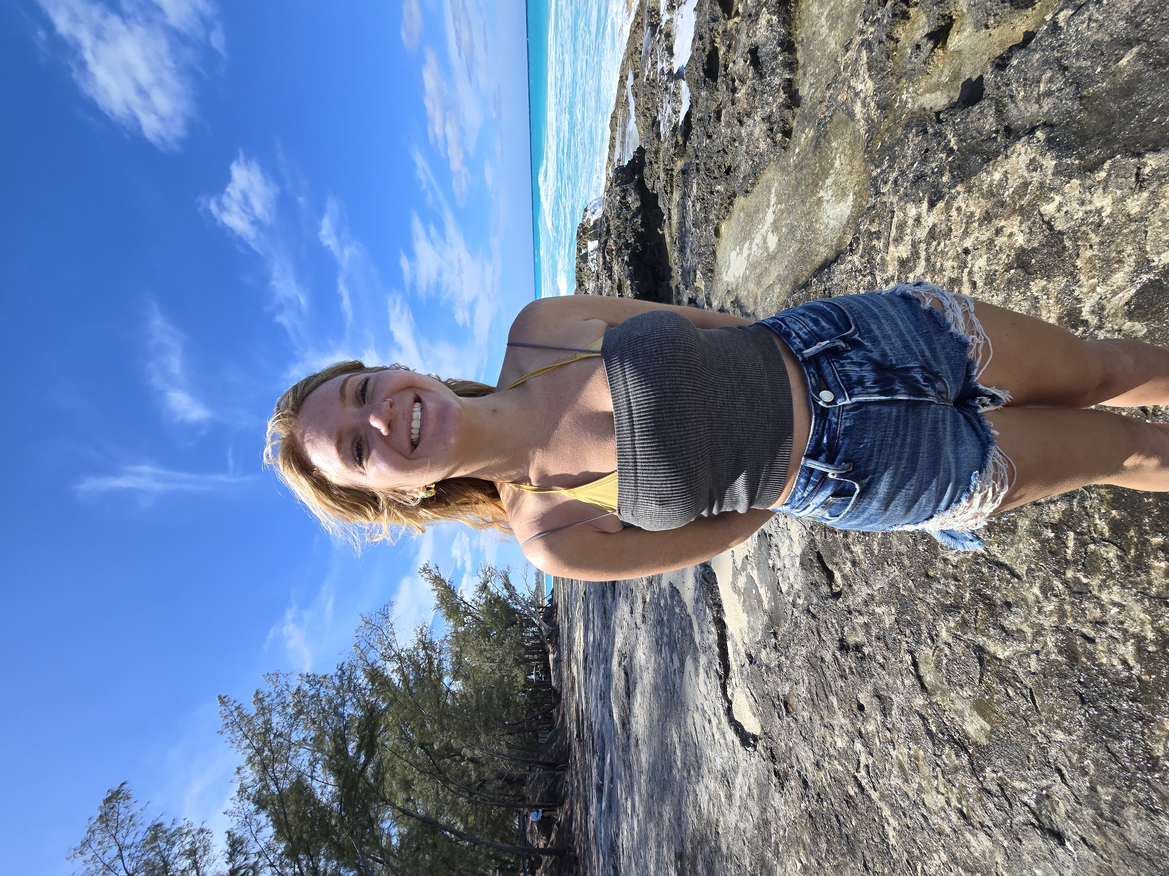 Danielle on an excursion